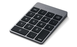 Satechi aluminum slim rechargeable bluetooth keypad (ST-SALKPM) Space Grey