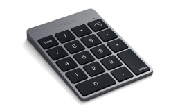 Satechi aluminum slim rechargeable bluetooth keypad (ST-SALKPM) Space Grey