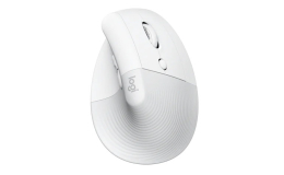 Logitech Lift Bluetooth Vertical Ergonomic Mouse (910-006496) Pale Grey