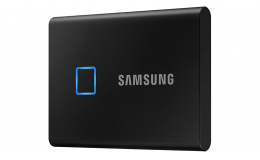 Портативный SSD Samsung T7 Touch 2TB USB 3.1 Gen 2 Black (MU-PC2T0K/WW)