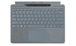 Microsoft Surface Pro Signature Keyboard Ice Blue with Slim Pen 2 (8X6−00041)