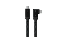 Кабель Satechi Right-Angle USB-C to USB-C Data and Charge Cable (1m) (AP-YCR100K)