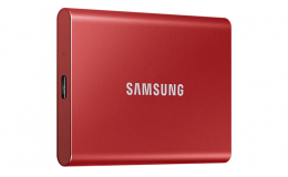 Portable SSD Samsung T7 500 GB Red (MU-PC500R/WW)