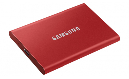 Portable SSD Samsung T7 1TB Red (MU-PC1T0R/WW)