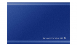 Portable SSD Samsung T7 2 TB Indigo Blue  (MU-PC2T0H)