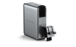 Зарядний пристрій Satechi 145W USB-C 4-Port GaN Travel Charger (ST-W145GTM)