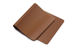 Килимок для робочого стола Satechi Vegan Leather Premium Desk Mat Brown (ST-LPDMN)