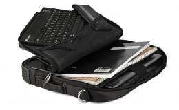 Сумка VanVanGoddy Pindar Messenger Bag for Microsoft Surface - BlackGoddy Pindar Messenger Bag Jet Black Carrying Case for Microsoft Surface - (Black)