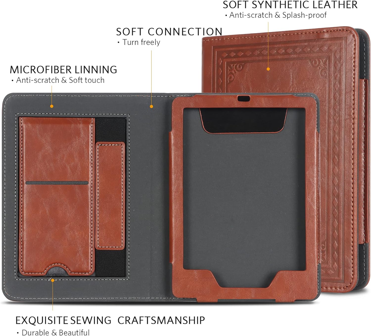 CoBak Kindle Paperwhite Case with stand view2