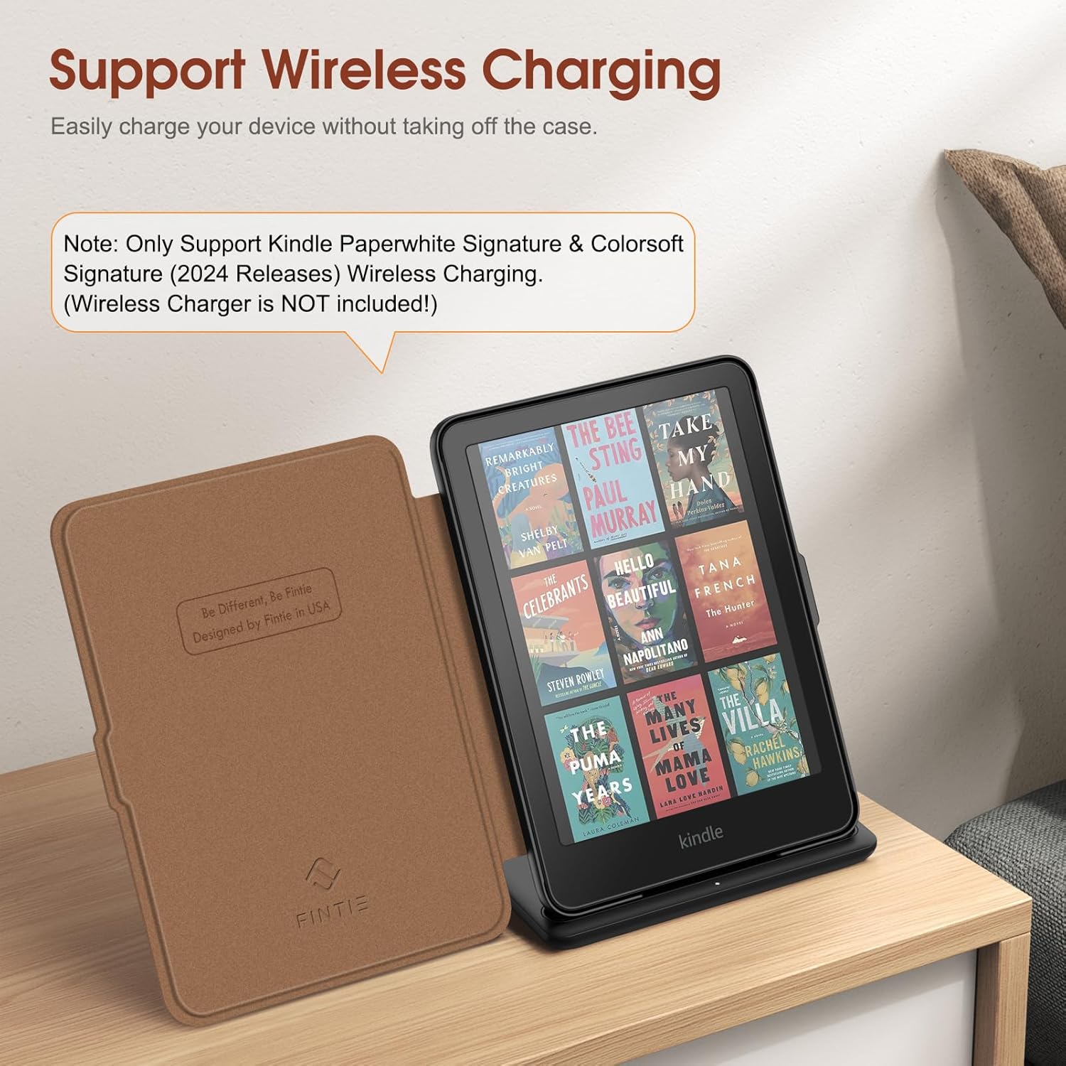 Fintie Case for 7 All New Kindle Vintage Brown v2