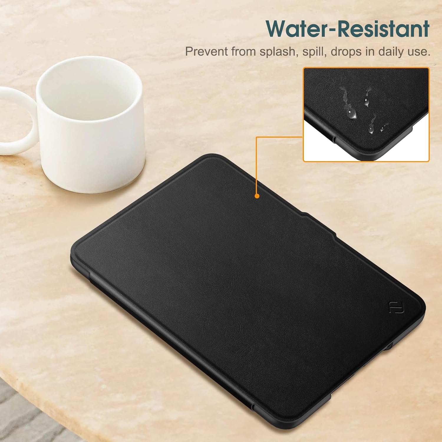 Fintie Case for 7 inch All New Kindle Paperwhite and Kindle Colorsoft Black v6