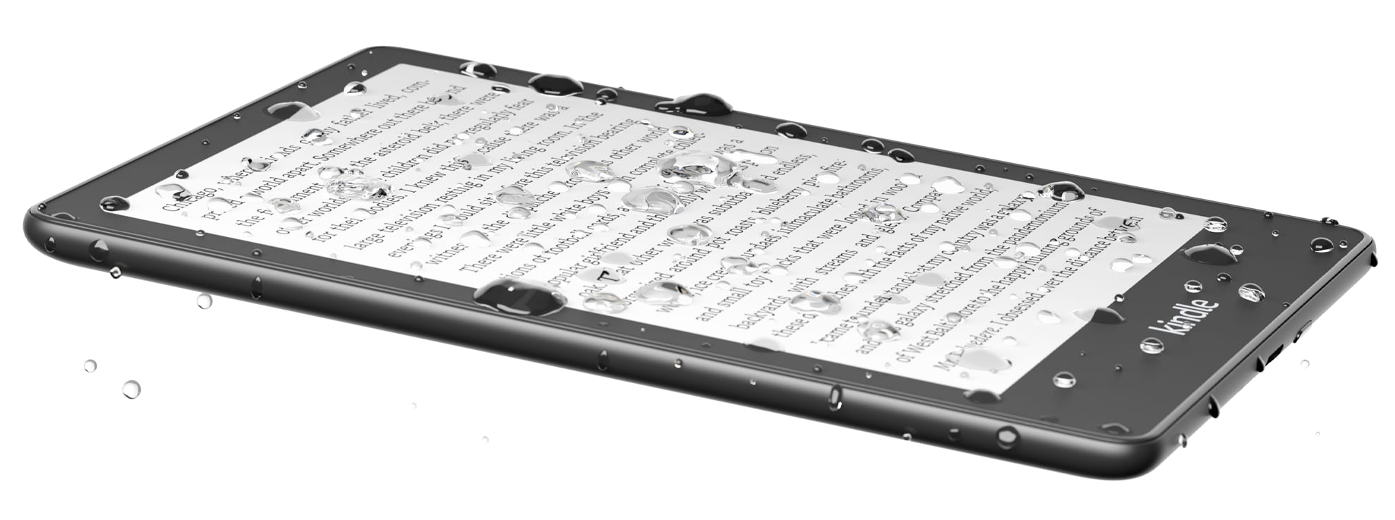 Kindle Paperwhite 11gen выдерживает погружение на глубину до 2 м пресной воды в течение 60 минут