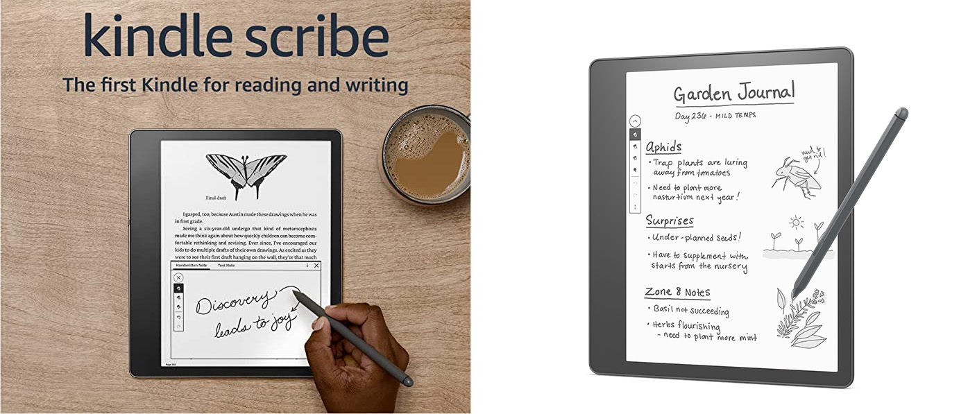 Amazon kindle scribe - the first kindle for read and write