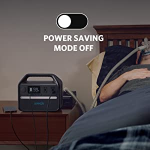 Power saving mode off