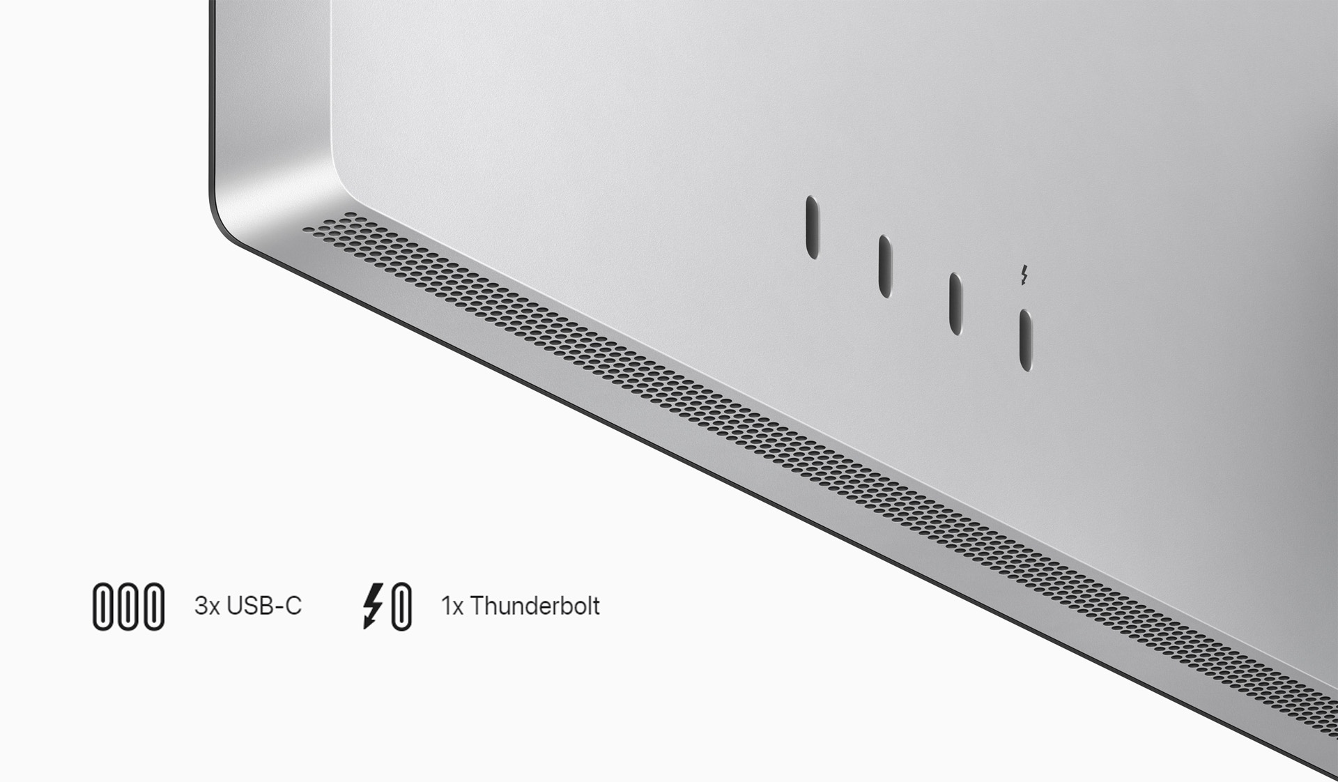 Apple Studio Display Tilt Adjustable Stand interface