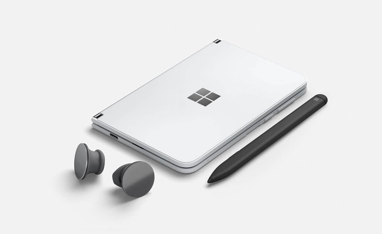 Microsoft Surface Duo - сумісність з бездротовими навушниками та стилусом