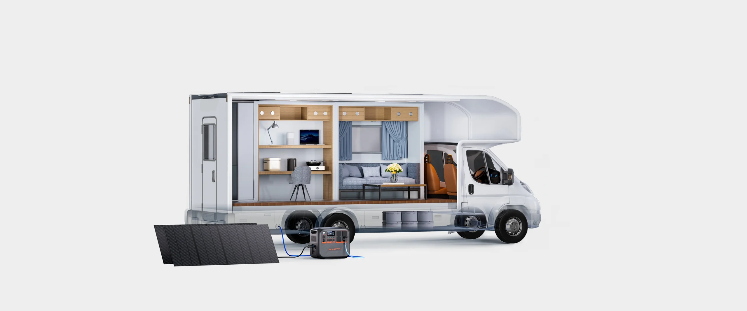 Bluetti AC200PL - charge your RV anytime, anywhere