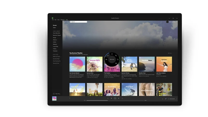 SurfDial Spotify