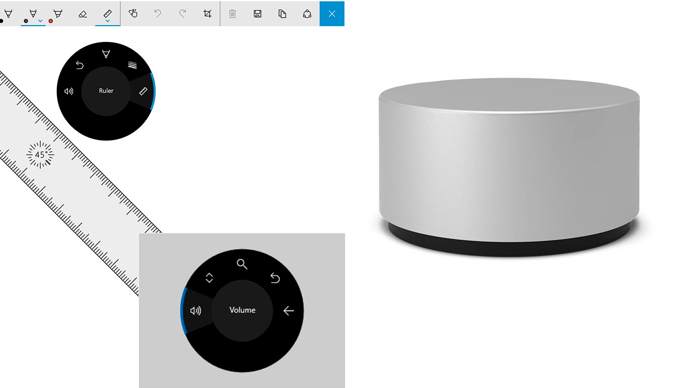 Surface-Dial - transition seamlessly through tasks