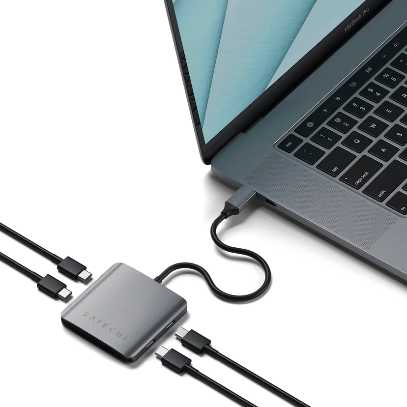 4 port usb c hub usb c usb hubs satechi