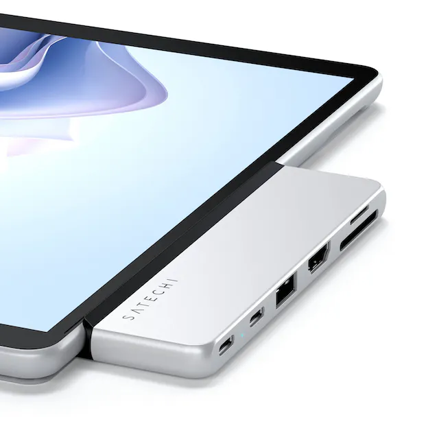 dual usb c hub for surface pro 9 hubs satechi-1