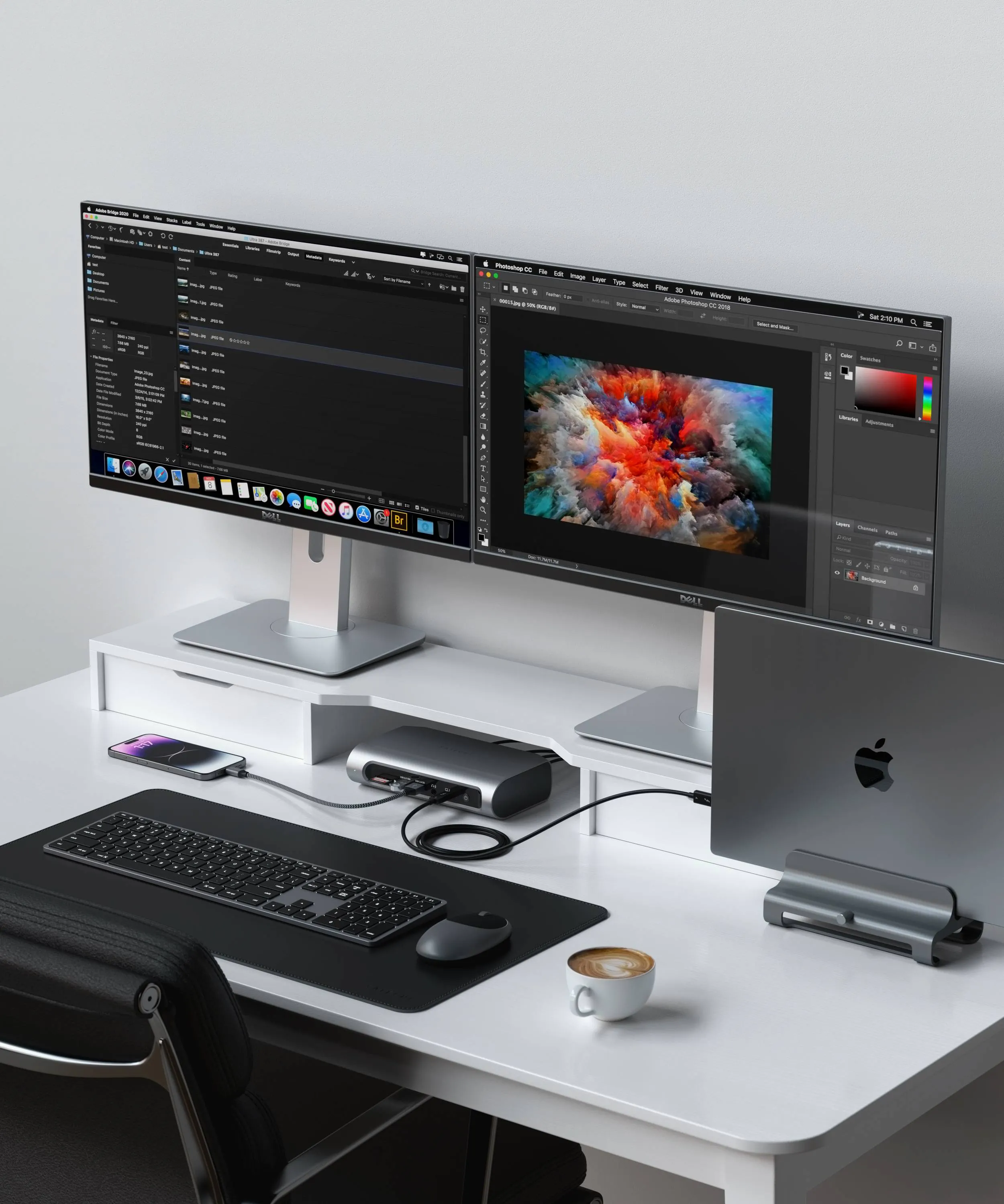 thunderbolt 4 multimedia pro dock macbook dual monitor