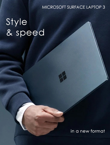 Microsoft Surface Laptop 3 - style and speed in a new format