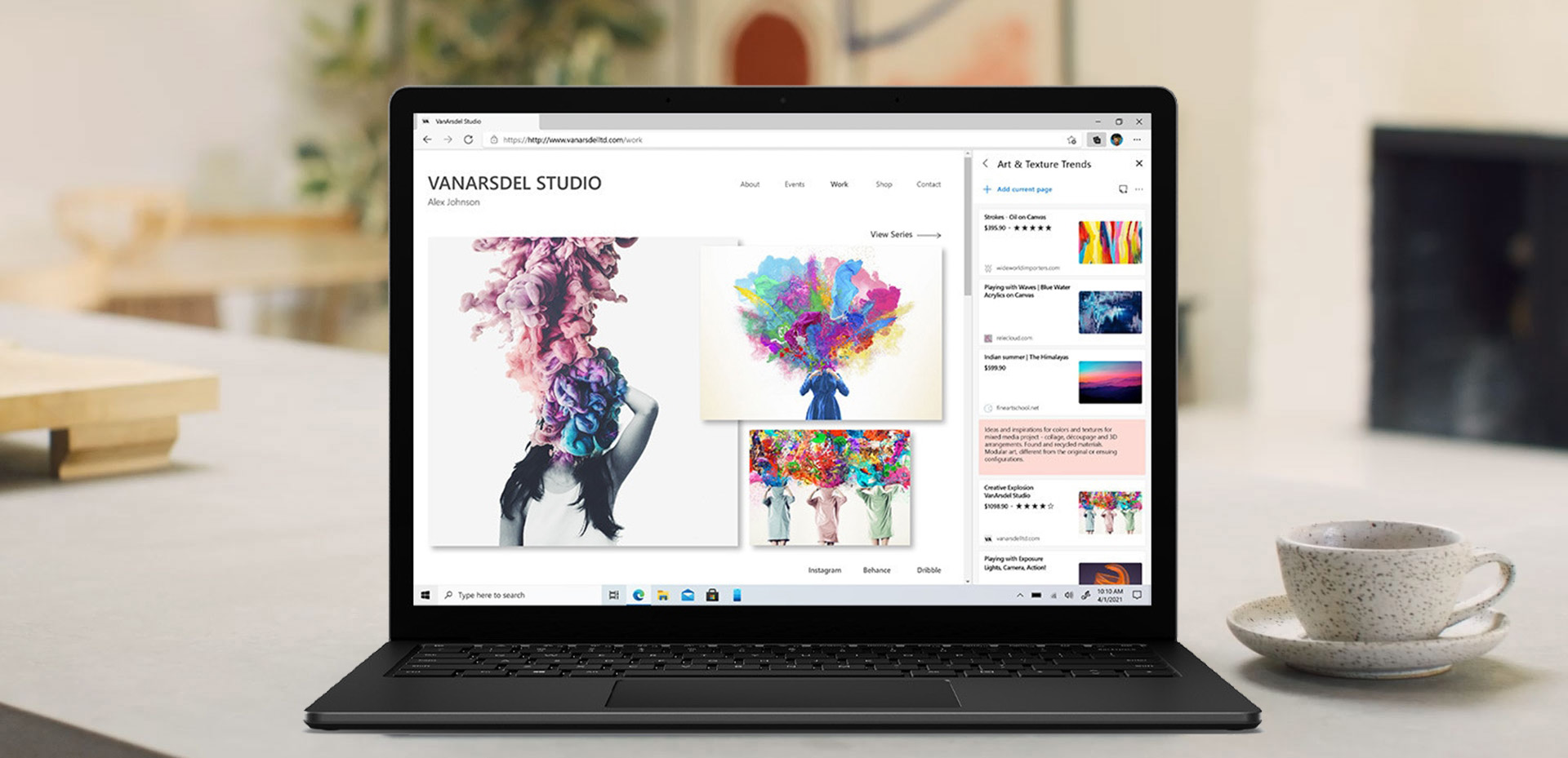 Microsoft Surface Laptop 4 Matte Black - сделайте мощное заявление с усовершенствованным ноутбуком от Microsoft