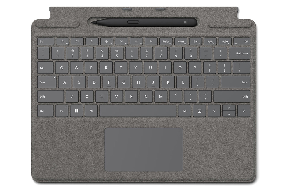 Surface Pro Signature Keyboard Platinum with Surface Slim Pen 2 для планшетов Surface Pro 8 и Surface Pro X