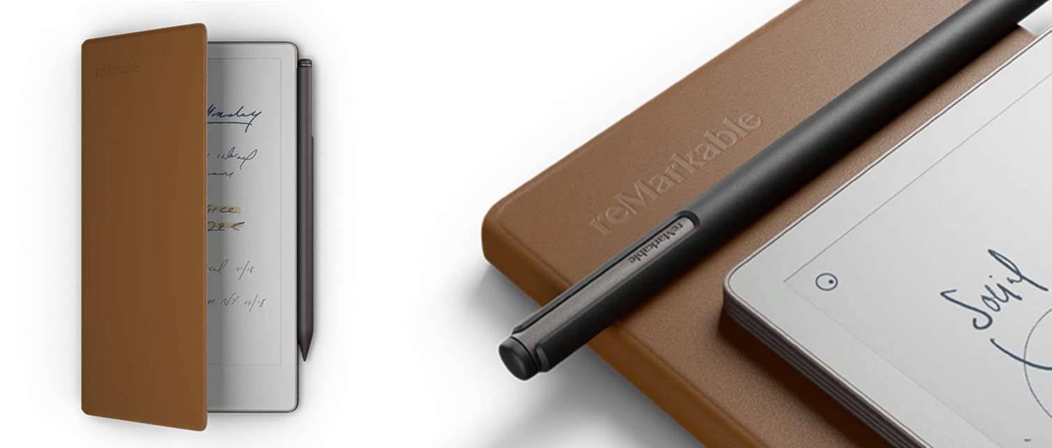 reMarkable Paper Pro Move with Leather Brown Folio 6